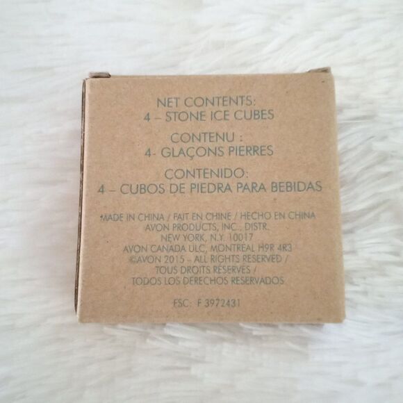 Avon Stone Ice Cubes Set of 4 (1" square) ~ SEALED!!! - Picture 5 of 6